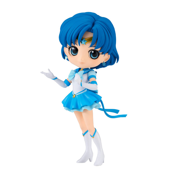 Banpresto Eternal Sailor Mercury Q Posket from Movie Version Sailor Moon Cosmos- Japan Figure Store - #1 Bring To You The Best Japanese Goods