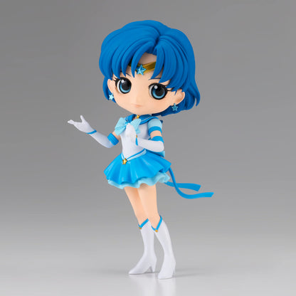 Banpresto Eternal Sailor Mercury Q Posket from Movie Version Sailor Moon Cosmos- Japan Figure Store - #1 Bring To You The Best Japanese Goods