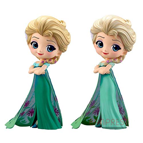 Banpresto Q Posket Disney Elsa Frozen Fever Japan All 2 Types- Japan Figure Store - #1 Bring To You The Best Japanese Goods
