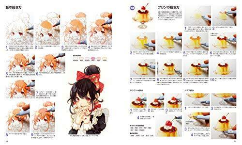 Basics For Drawing By Copic Cute Characters And Personal Belongings Book- Japan Figure Store - #1 Bring To You The Best Japanese Goods