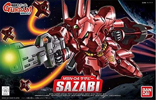 BANDAI Sd Bb 382 Gundam Msn-04 Sazabi Plastic Model Kit- Japan Figure Store - #1 Bring To You The Best Japanese Goods