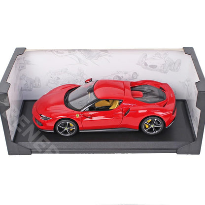 Kyosho 1/18 Ferrari 296 Gtb Red- Japan Figure Store - #1 Bring To You The Best Japanese Goods