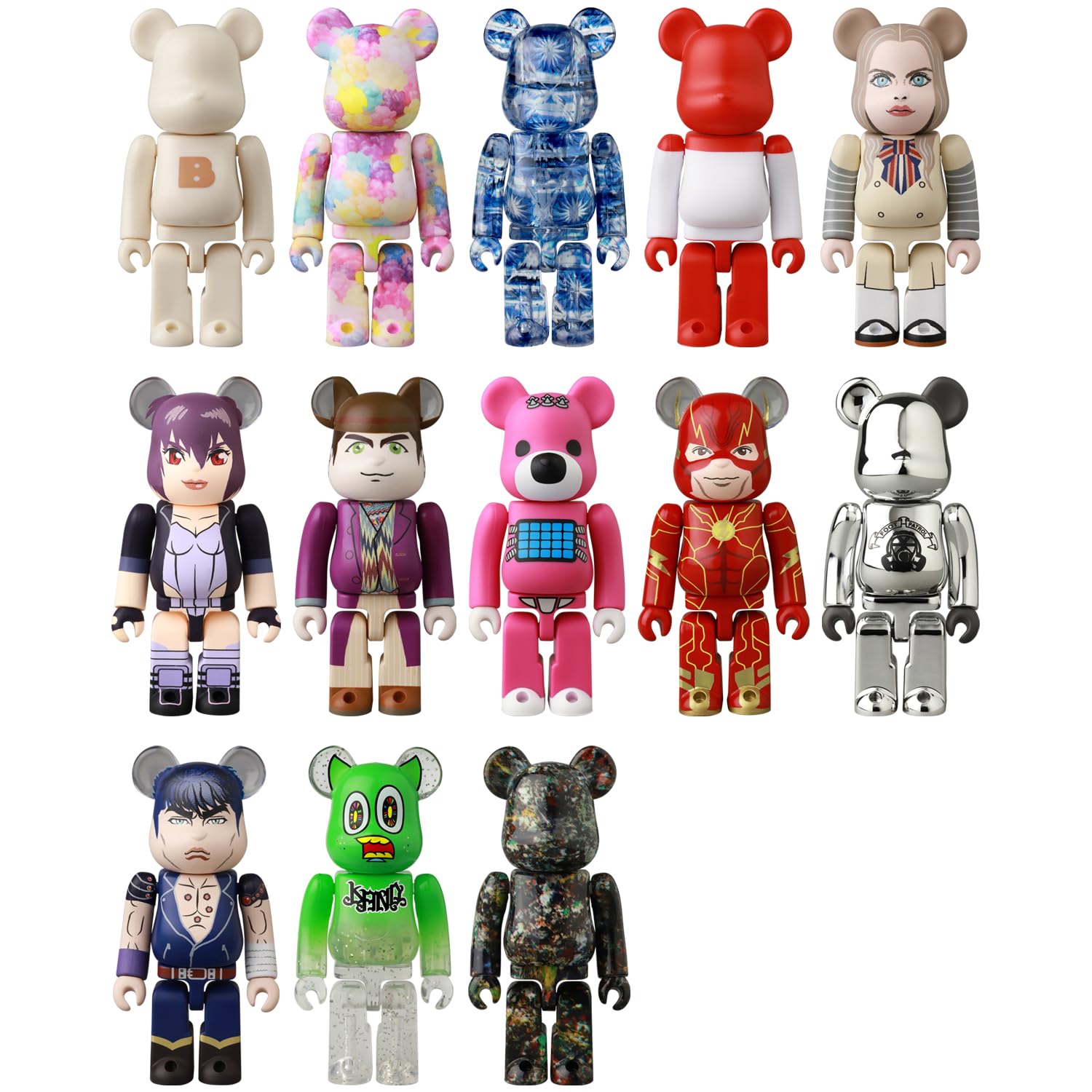 Medicom Toy Be@Rbrick Series 47 Non-Scale Painted 70mm Figure Box of 24 Pieces- Japan Figure Store - #1 Bring To You The Best Japanese Goods