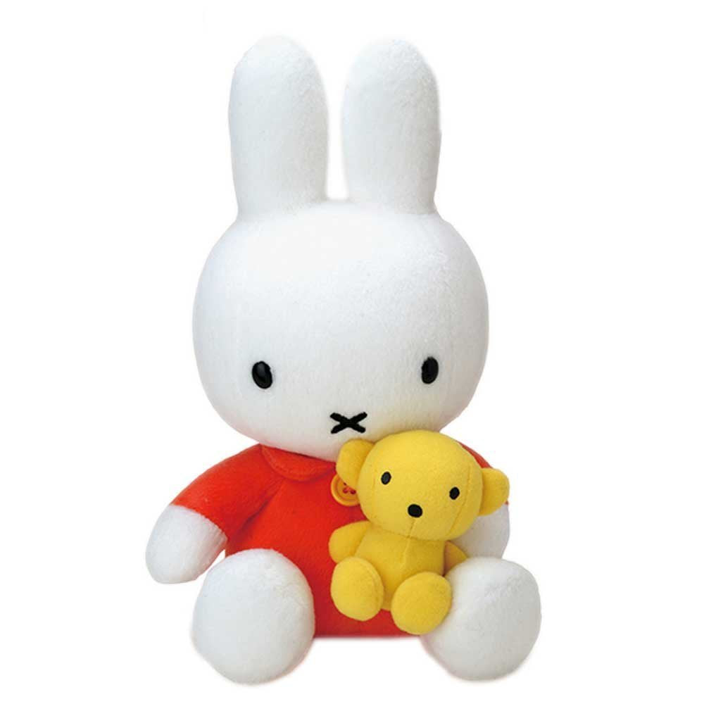 Bear Hugging Miffy Stuffed Toy 661336- Japan Figure Store - #1 Bring To You The Best Japanese Goods