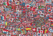 BEVERLY 31-540 Jigsaw Puzzle Where'S Wally Grand Flag Party 1000 Pieces- Japan Figure Store - #1 Bring To You The Best Japanese Goods