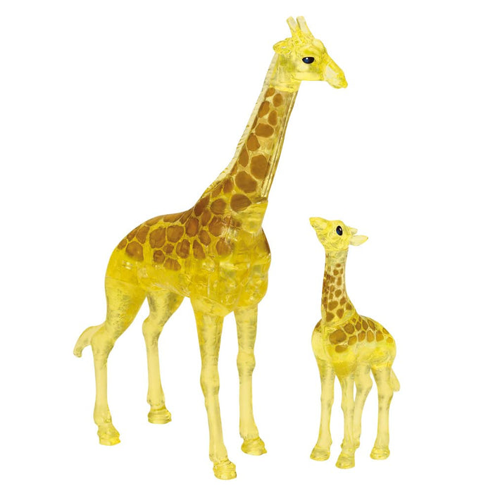 BEVERLY Bev-50278 Crystal 3D Puzzle Giraffe & Baby 38 Pieces- Japan Figure Store - #1 Bring To You The Best Japanese Goods