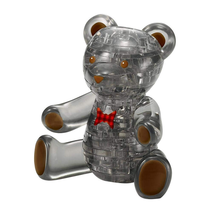 Beverly Crystal 3D Puzzle Black Bear (41 Pieces) 3D Teddy Bear Puzzle Block Toys- Japan Figure Store - #1 Bring To You The Best Japanese Goods