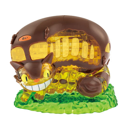 BEVERLY 50277 Crystal 3D Puzzle Studio Ghibli My Neighbor Totoro Catbus 61 Pieces- Japan Figure Store - #1 Bring To You The Best Japanese Goods