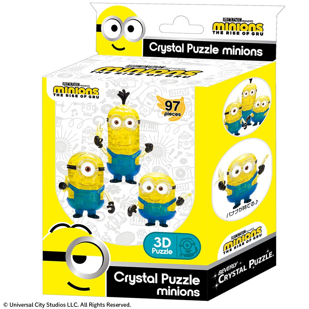 Beverly Crystal Puzzle Minions 97 Pieces Japanese 3D Puzzle Figure- Japan Figure Store - #1 Bring To You The Best Japanese Goods