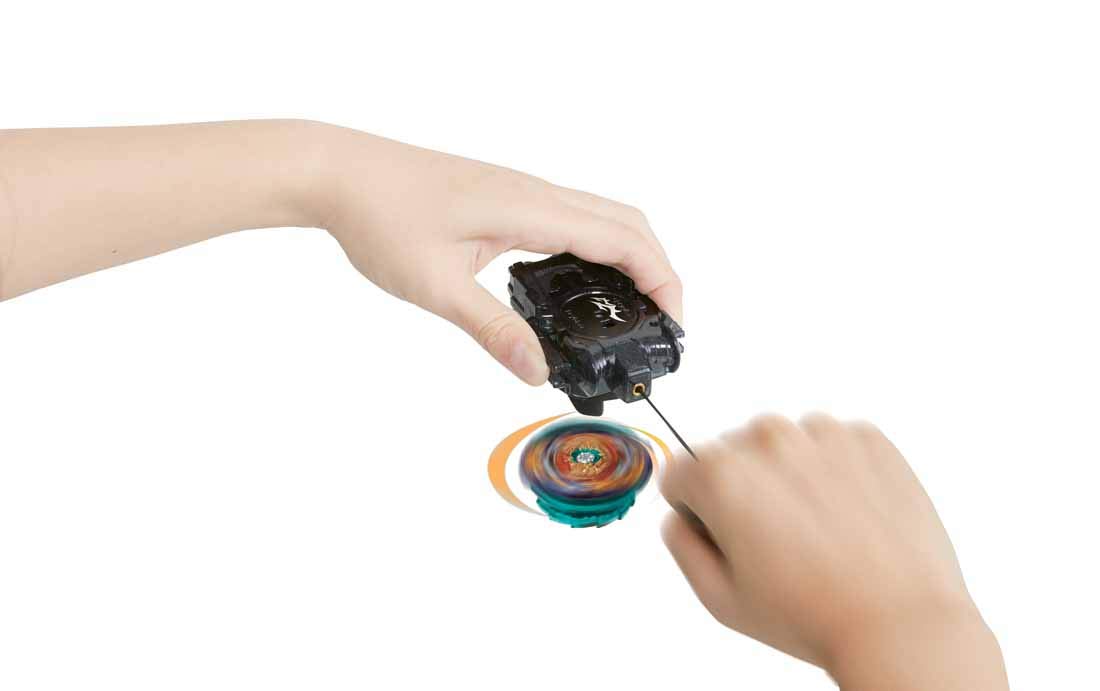 Takara Tomy Beyblade Burst B-141 Long Bay Launcher L Clear Black (Japan)- Japan Figure Store - #1 Bring To You The Best Japanese Goods