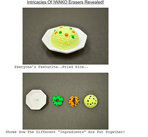 Iwako Japan Funny Dinosaur Eraser Set In Blister Pack- Japan Figure Store - #1 Bring To You The Best Japanese Goods