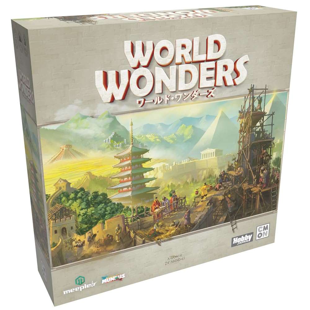 Hobby Japan Board Game World Wonders Japanese Version- Japan Figure Store - #1 Bring To You The Best Japanese Goods