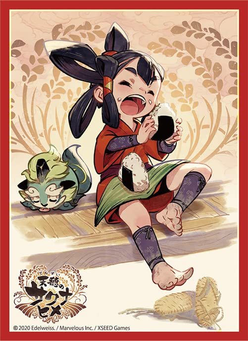 Broccoli Character Sleeve Amaho No Sakuna Hime Sakuna Hime Rice Ball Ver.- Japan Figure Store - #1 Bring To You The Best Japanese Goods