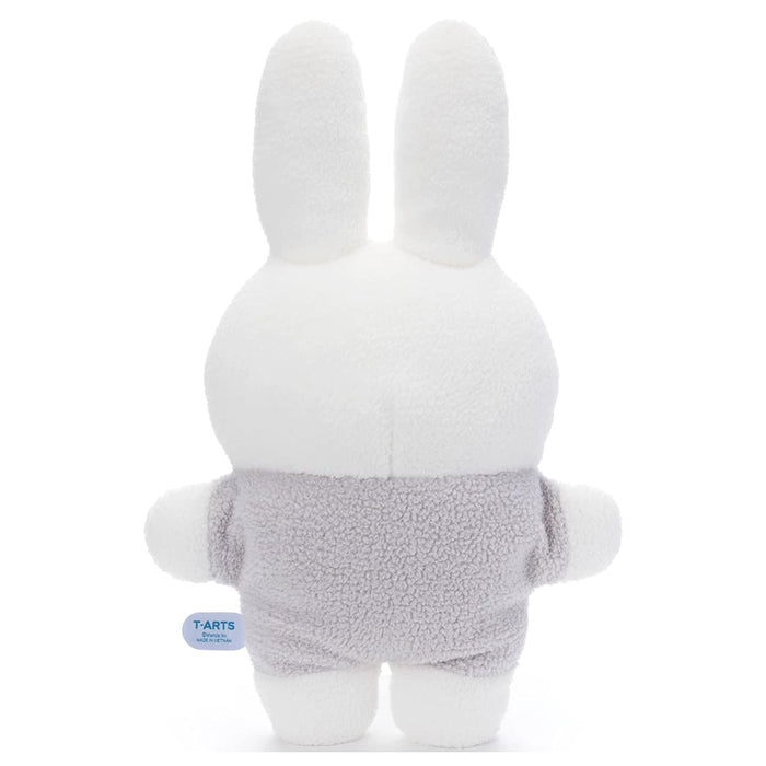 Bruna Also Fluffy Plush Cushion Miffy Gray Height Approx. 47 Cm- Japan Figure Store - #1 Bring To You The Best Japanese Goods