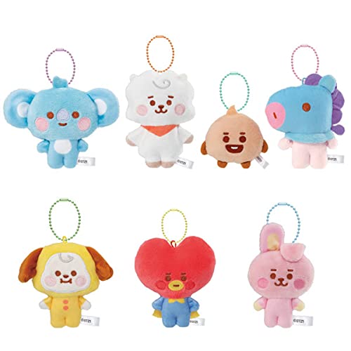 Bt21 Fuwa Fuwa Mascot2 10 Pieces Box (Shokugan)- Japan Figure Store - #1 Bring To You The Best Japanese Goods