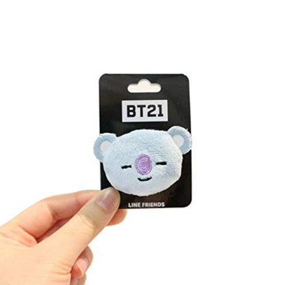 Sekiguchi BT21 Koya Plush Badge - Soft Collectible High-Quality- Japan Figure Store - #1 Bring To You The Best Japanese Goods