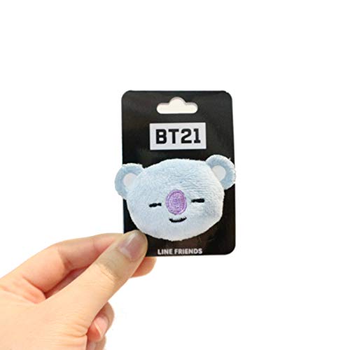 Sekiguchi BT21 Koya Plush Badge - Soft Collectible High-Quality- Japan Figure Store - #1 Bring To You The Best Japanese Goods