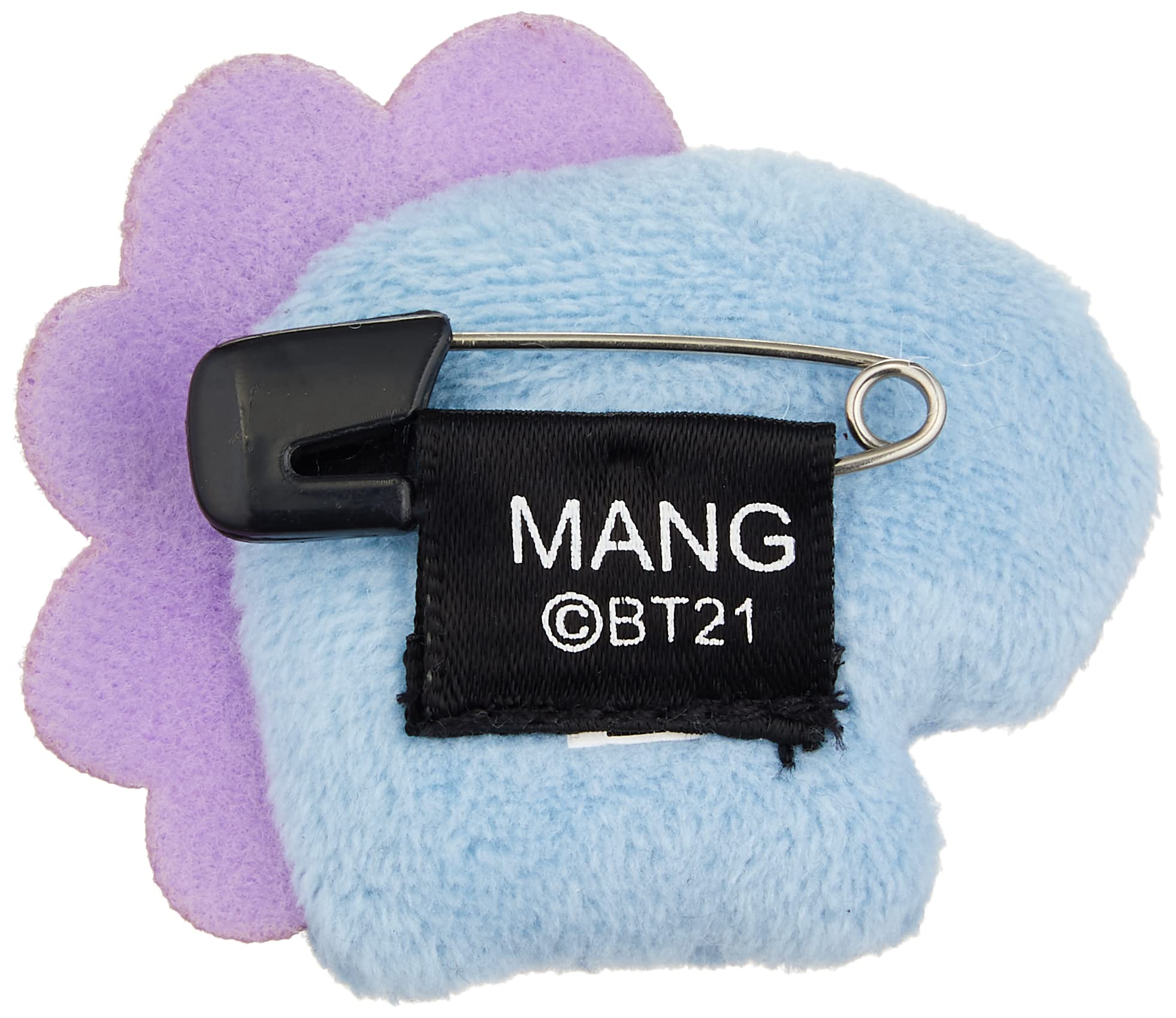 Sekiguchi BT21 Mang Plush Badge - Authentic Soft and Collectible- Japan Figure Store - #1 Bring To You The Best Japanese Goods