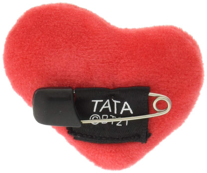 Sekiguchi BT21 Tata Stuffed Animal Badge - Official Merchandise- Japan Figure Store - #1 Bring To You The Best Japanese Goods