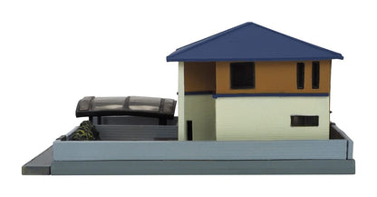 TOMYTEC Building 013-4 Modern House C4 N Scale- Japan Figure Store - #1 Bring To You The Best Japanese Goods