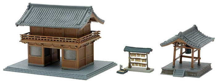 Tomytec Building Collection - Kenkore 029-4 Temple B4 Bell Tower & Roumon Diorama Supplies- Japan Figure Store - #1 Bring To You The Best Japanese Goods