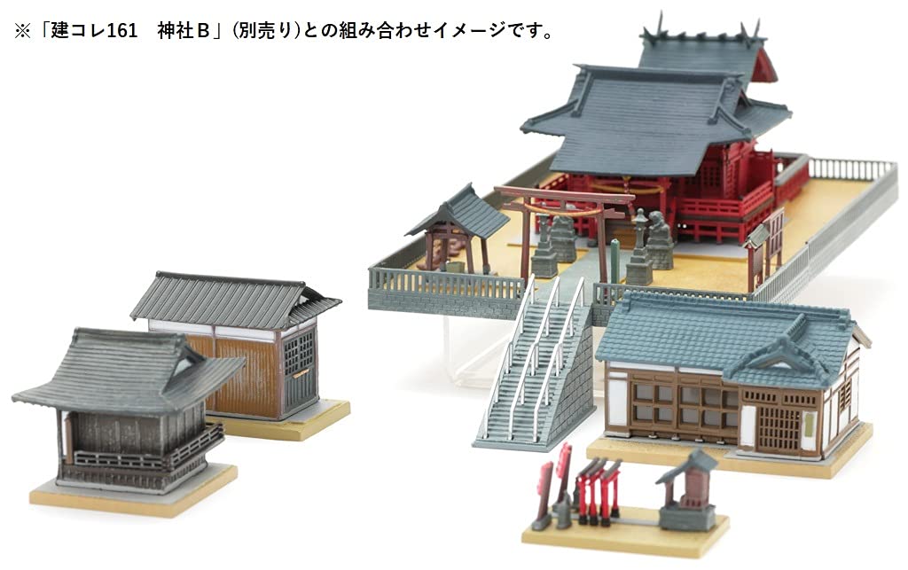 Tomytec Building Collection Kenkore 162 Shrine Set Diorama Supplies- Japan Figure Store - #1 Bring To You The Best Japanese Goods
