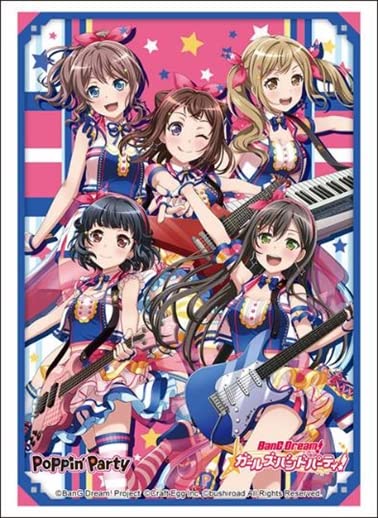 Card Sleeves Poppin' Party Vol. 3426 Bang Dream! Girls Band Party- Japan Figure Store - #1 Bring To You The Best Japanese Goods