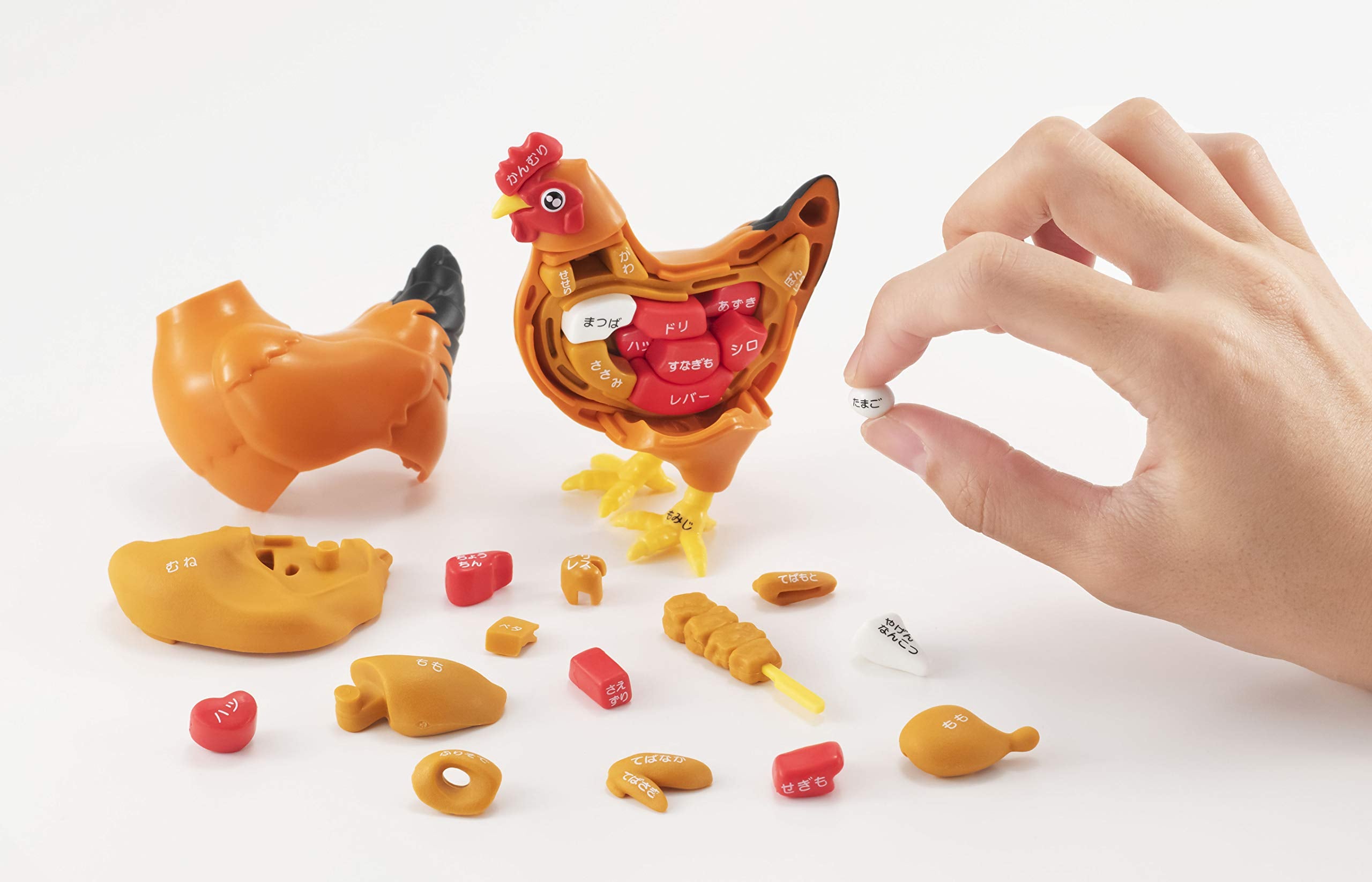 Megahouse Chicken (Yakitori) Kaitai Puzzle Series Online Shop To Buy Animal Puzzle In Japan- Japan Figure Store - #1 Bring To You The Best Japanese Goods