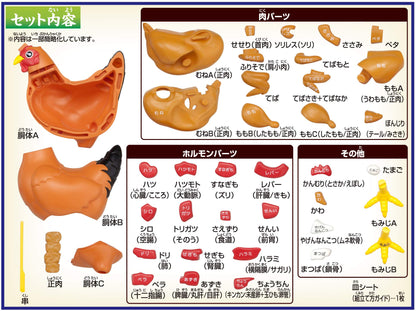 Megahouse Chicken (Yakitori) Kaitai Puzzle Series Online Shop To Buy Animal Puzzle In Japan- Japan Figure Store - #1 Bring To You The Best Japanese Goods