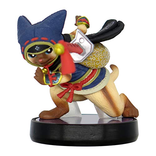 Capcom Amiibo Monster Hunter Rise Otomo Airou - New Japan Figure 4976219115568
