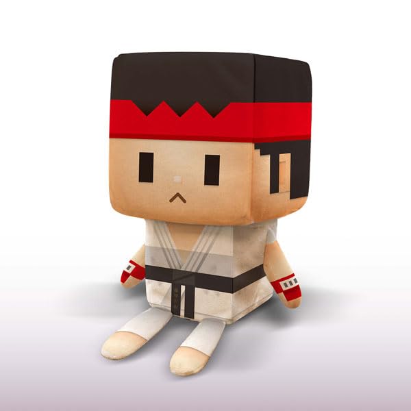 Capcom 40Th Street Fighter Ryu Stuffed Toy Japan (H160 X W80 X D80Mm Polyester Cotton)- Japan Figure Store - #1 Bring To You The Best Japanese Goods