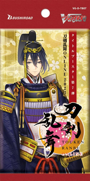 Cardfight!! Vanguard Touken Ranbu Online 2023 Vg-D-Tb07 Bushiroad Box- Japan Figure Store - #1 Bring To You The Best Japanese Goods