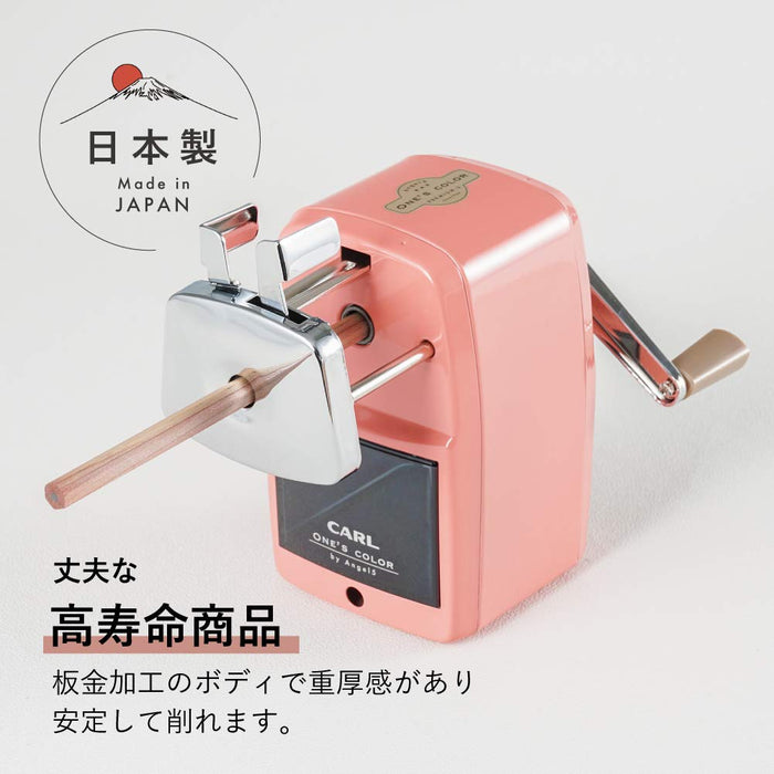 Carl Desktop Pencil Sharpener Angel 5 Premium 3 Cream Pink- Japan Figure Store - #1 Bring To You The Best Japanese Goods