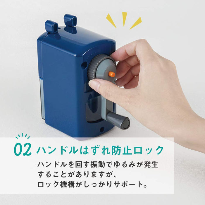 Carl Office Equipment Manual Pencil Sharpener Blue Cms-300-B- Japan Figure Store - #1 Bring To You The Best Japanese Goods