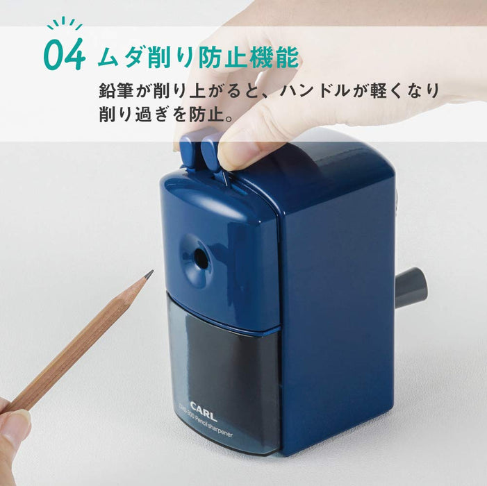 Carl Office Equipment Manual Pencil Sharpener Blue Cms-300-B- Japan Figure Store - #1 Bring To You The Best Japanese Goods