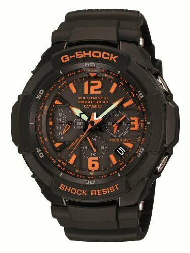 Casio G-shock Gw-3000b-1ajf Sky Cockpit Aviation Solar Radio Watch - Japan Figure