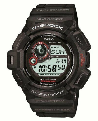 Casio G-shock Gw-9300-1jf Solar Radio Men's Watch In Box - Japan Figure