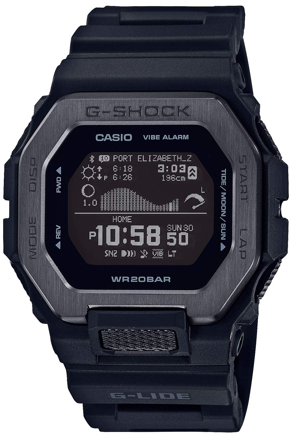Casio G-Shock G-Lide GBX-100NS-1JF Men's Black Watch - Genuine Domestic Product- Japan Figure Store - #1 Bring To You The Best Japanese Goods