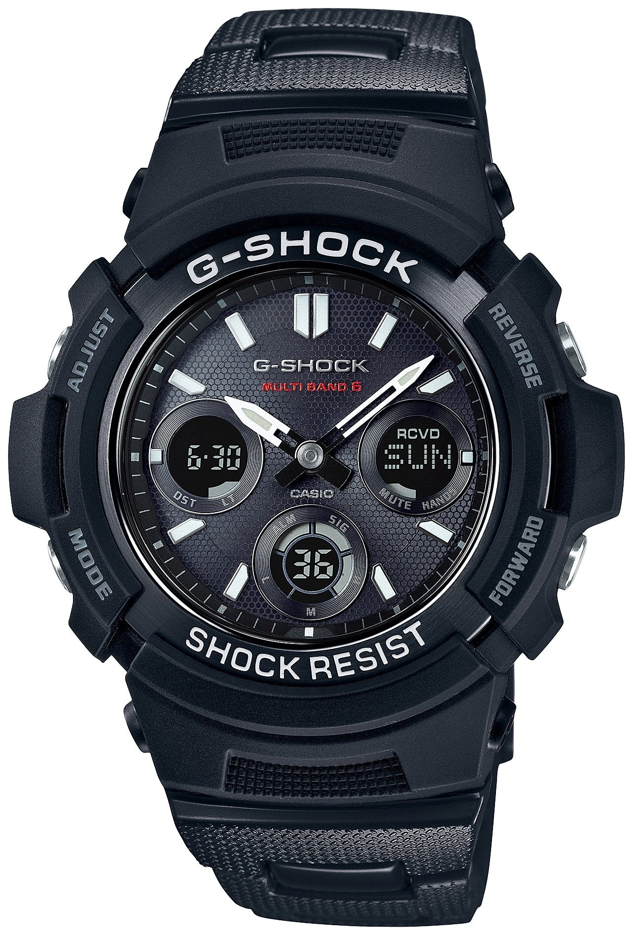 Casio G-Shock Awg-M100Sbc-1Ajf Radio Solar Watch - Genuine Domestic Product Black- Japan Figure Store - #1 Bring To You The Best Japanese Goods