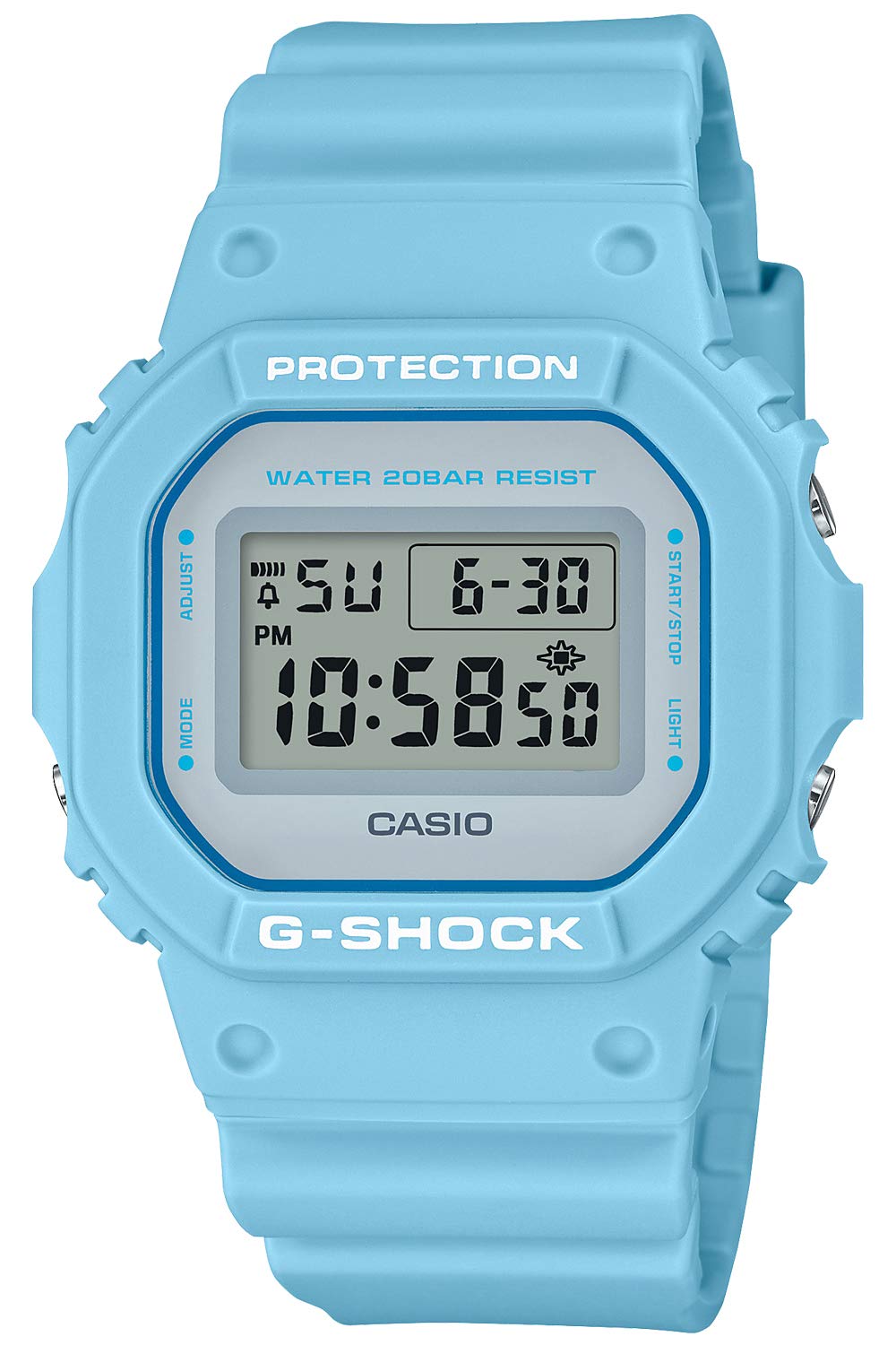 Casio G-Shock Men's Watch DW-5600SC-2JF Blue Domestic Genuine Product Spring Collar- Japan Figure Store - #1 Bring To You The Best Japanese Goods