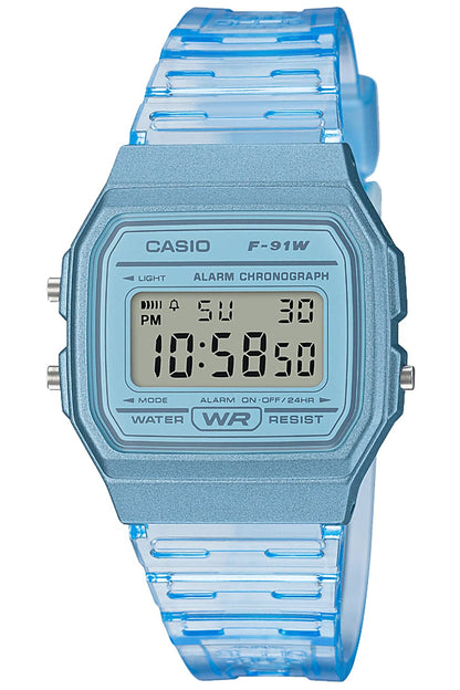 Casio F-91Ws-2Jh Blue Collection Domestic Genuine- Japan Figure Store - #1 Bring To You The Best Japanese Goods