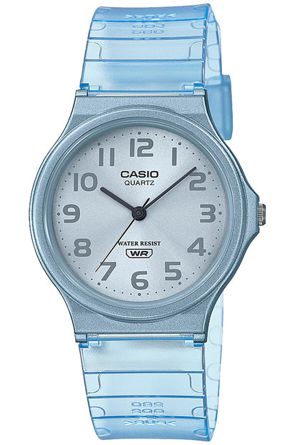 Casio MQ-24S-2BJF Unisex Watch Clear Blue- Japan Figure Store - #1 Bring To You The Best Japanese Goods