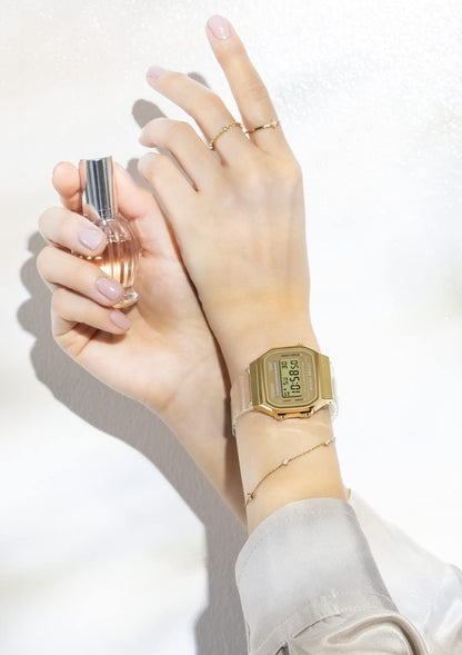 Casio A168Xesg-9Ajf Unisex Skeleton X Gold Watch- Japan Figure Store - #1 Bring To You The Best Japanese Goods