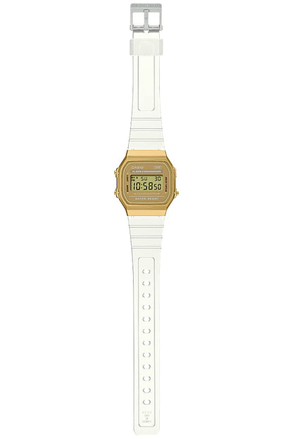 Casio A168Xesg-9Ajf Unisex Skeleton X Gold Watch- Japan Figure Store - #1 Bring To You The Best Japanese Goods