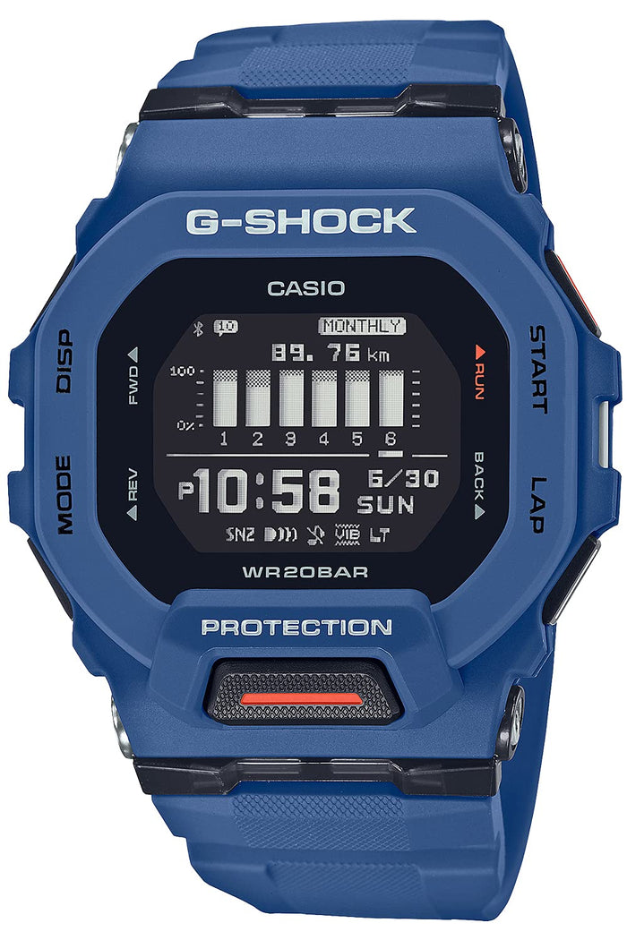 Casio G-Shock GBD-200-2JF Men's Stylish Blue Watch- Japan Figure Store - #1 Bring To You The Best Japanese Goods
