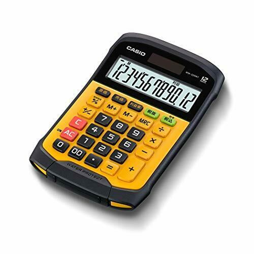 Casio Waterproof And Dustproof Calculator Wm-320mt-n Mini Just Type 12 Digits - Japan Figure