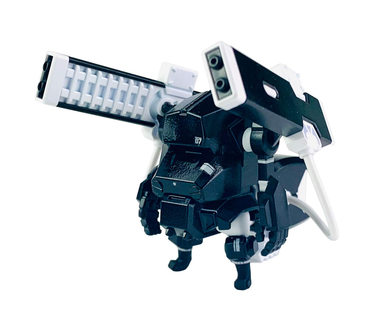 CAVICO Choipla 1/72 Jgsdf Type07 Ll Rail Gun 'Nacchin' Shadow Black Plastic Model- Japan Figure Store - #1 Bring To You The Best Japanese Goods