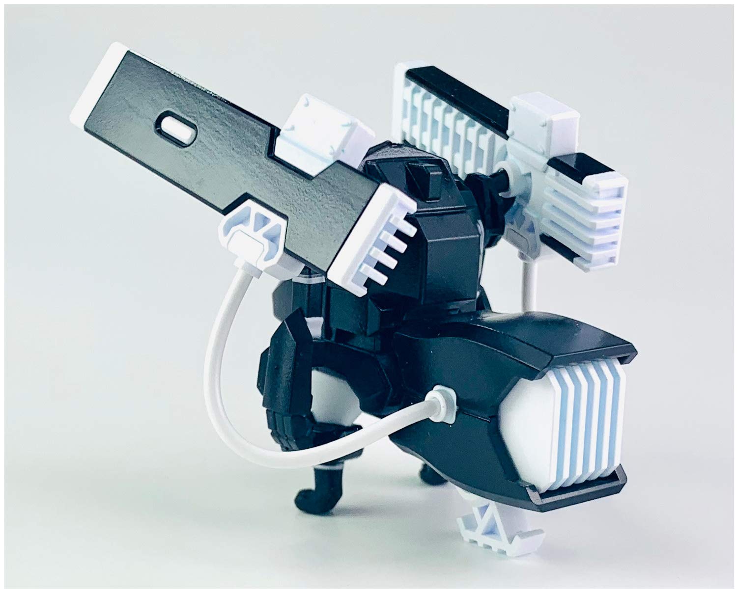 CAVICO Choipla 1/72 Jgsdf Type07 Ll Rail Gun 'Nacchin' Shadow Black Plastic Model- Japan Figure Store - #1 Bring To You The Best Japanese Goods