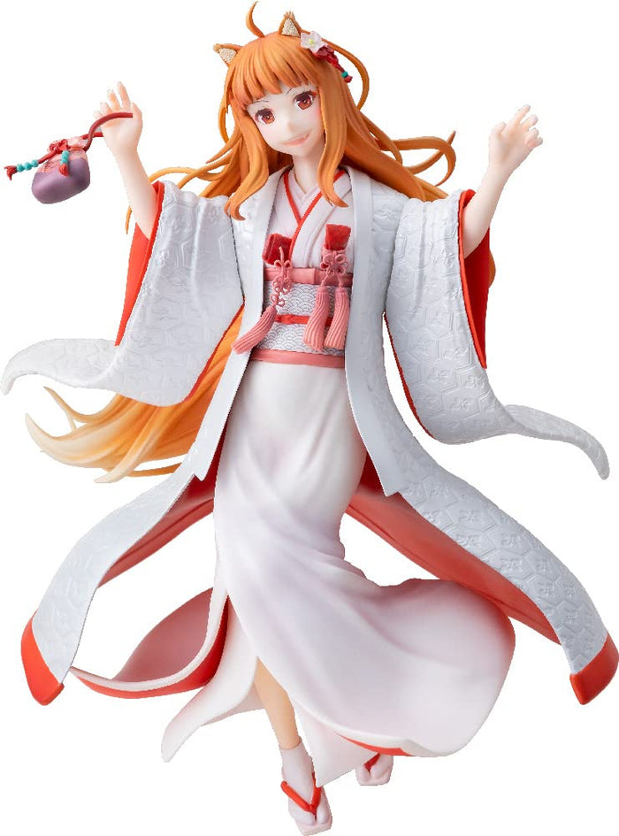 KADOKAWA Caworks Spice And Wolf Holo: Wedding Kimono Ver. 1/7 Figure Spice And Wolf- Japan Figure Store - #1 Bring To You The Best Japanese Goods