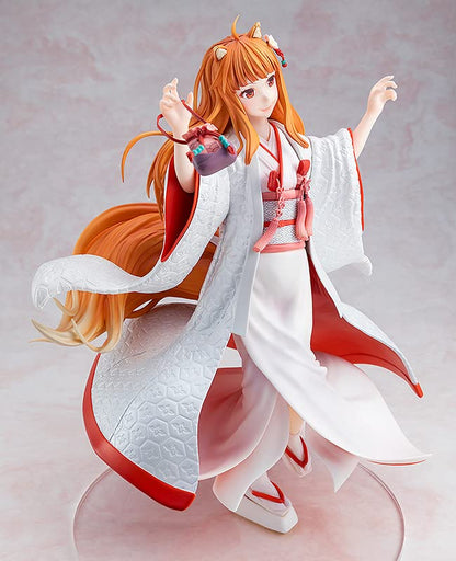 KADOKAWA Caworks Spice And Wolf Holo: Wedding Kimono Ver. 1/7 Figure Spice And Wolf- Japan Figure Store - #1 Bring To You The Best Japanese Goods